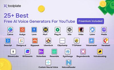 AI Voice Generators For Youtube