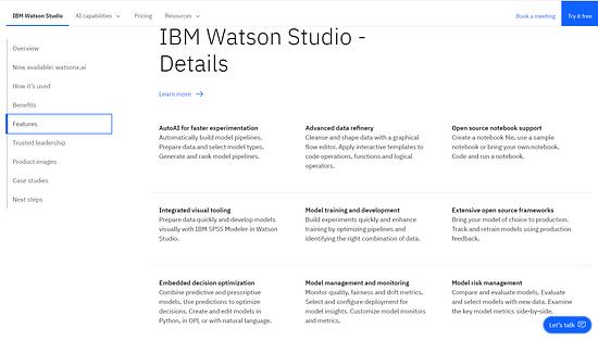 IBM Watson Studio Tool Image 3