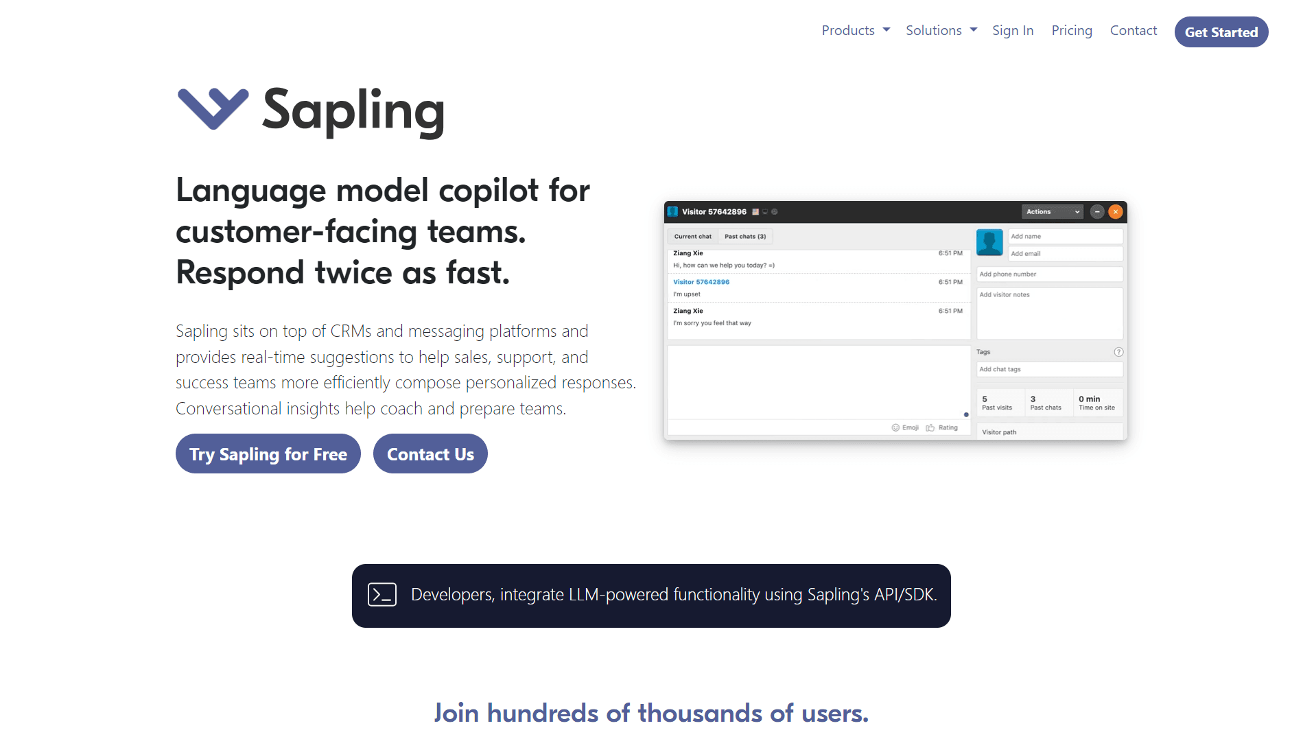 Sapling Tool Image 1